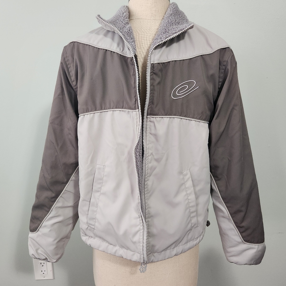 Cozmoz Reversible Grey Fleece Jacket